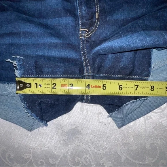 American Eagle Next Level Stretch Hi Rise Shortie Raw Hem Shorts - Picture 13 of 16